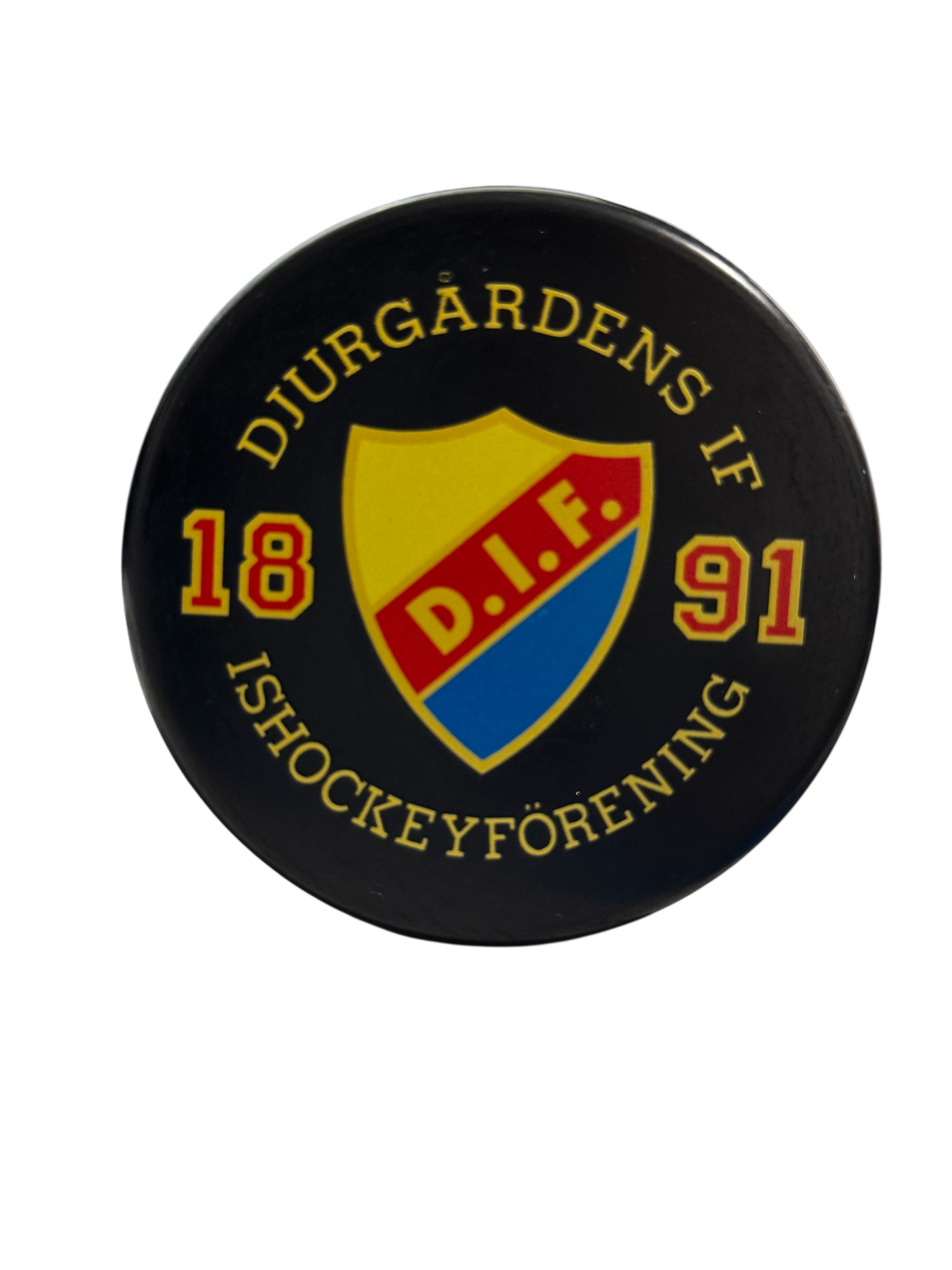 Puck med Uv print (egen text eller Hockey lag)